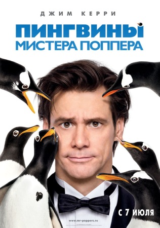 Фильм “Пингвины мистера Поппера (Mr. Popper’s Penguins)”